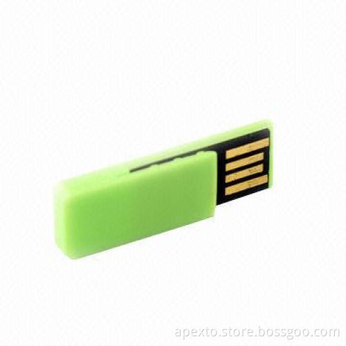 Mini USB Flash Drive with 512MB to 16GB Memory Capacity and 10yrs Data Retention